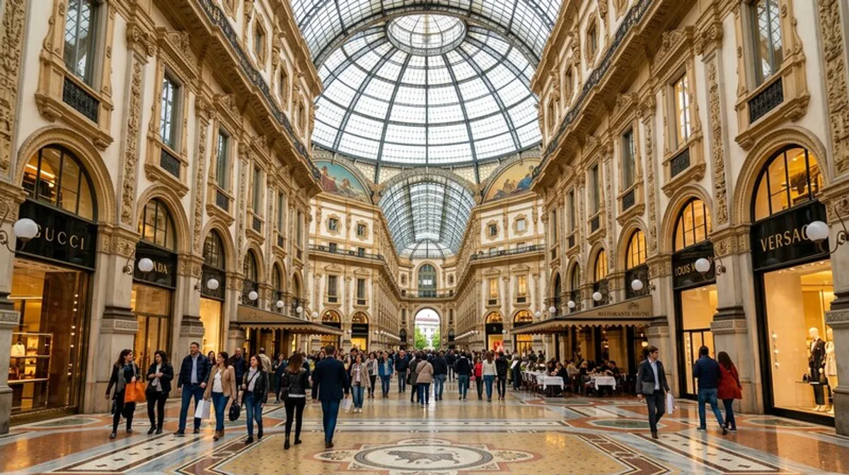 Galleria Vittorio Emanuele Mailand – Fashion-Metropole per Privatjet erreichbar