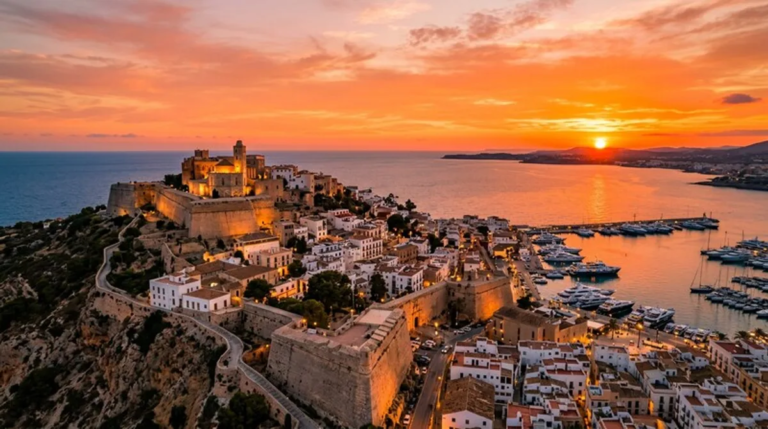 Privatjet nach Ibiza