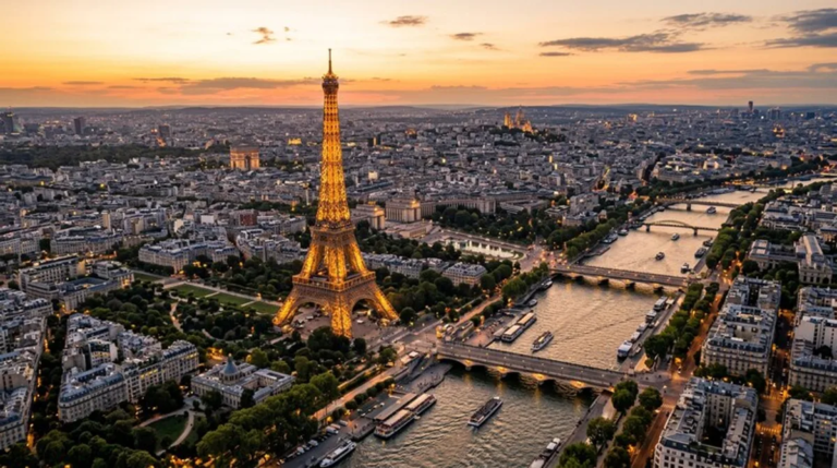 Privatjet nach Paris